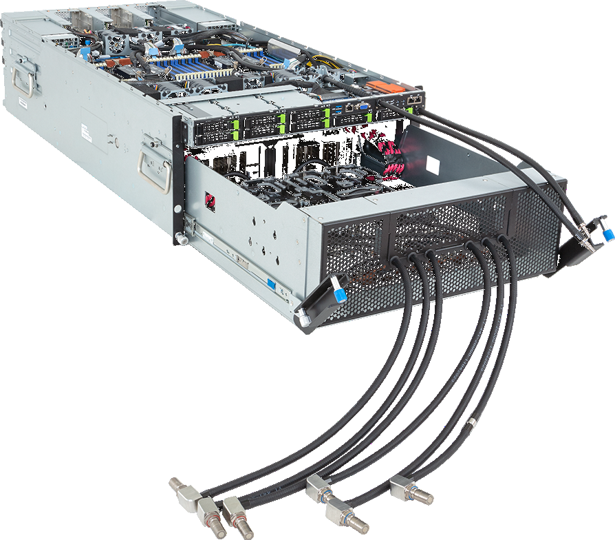 HGX B200 8-GPU System — 8U/10U Air-Cooled or 4U Liquid-Cooled